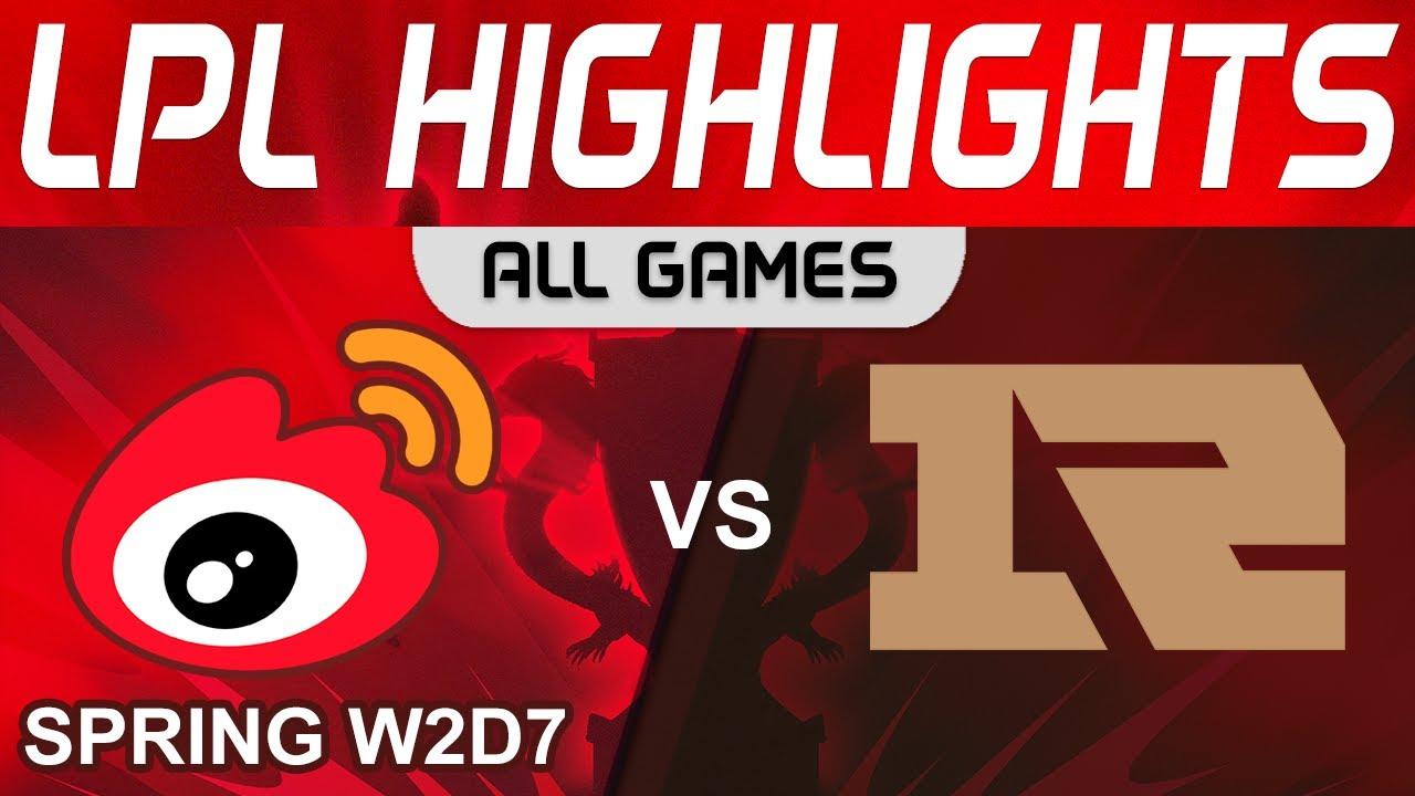 WBG vs RNG Highlights ALL GAMES LPL Spring Split 2024 Weibo Gaming vs Royal Never Give Up by Onivia thumbnail