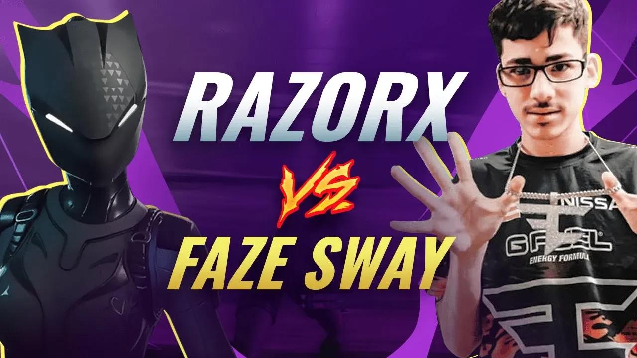 RazorX vs FaZe Sway: Who's actually BETTER? Fortnite Chapter 2 Analysis thumbnail