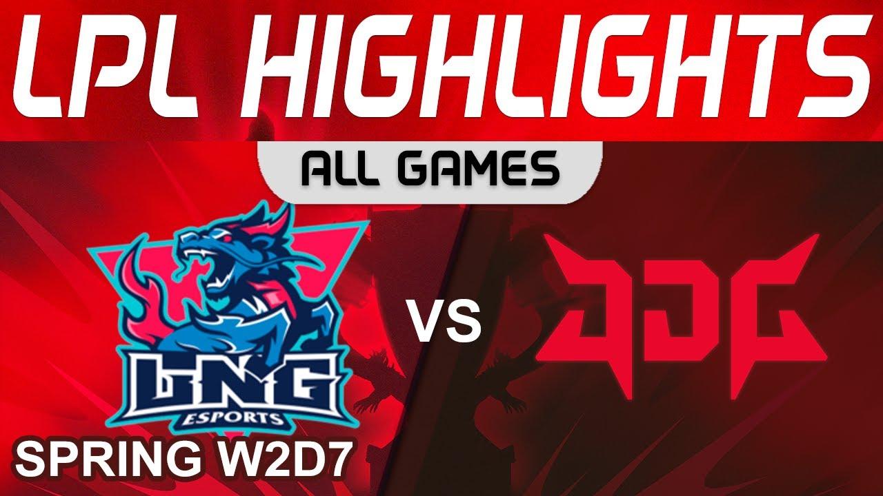 LNG vs JDG Highlights ALL GAMES LPL Spring Split 2024 LNG Esports vs JD Gaming by Onivia thumbnail