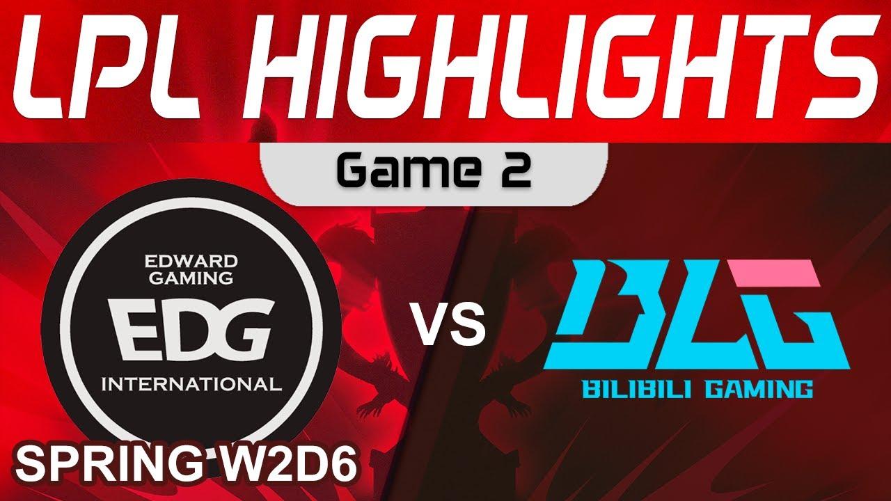 EDG vs BLG Highlights Game 2 LPL Spring Split 2024 EDward Gaming vs Bilibili Gaming by Onivia thumbnail