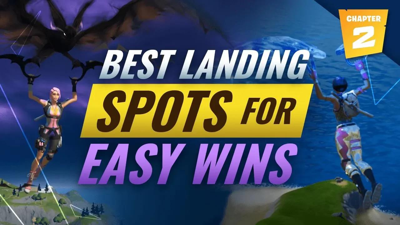 TOP 5 BEST Landing Spots *YOU* Have To Check Out! - Fortnite Chapter 2 Tips & Tricks thumbnail