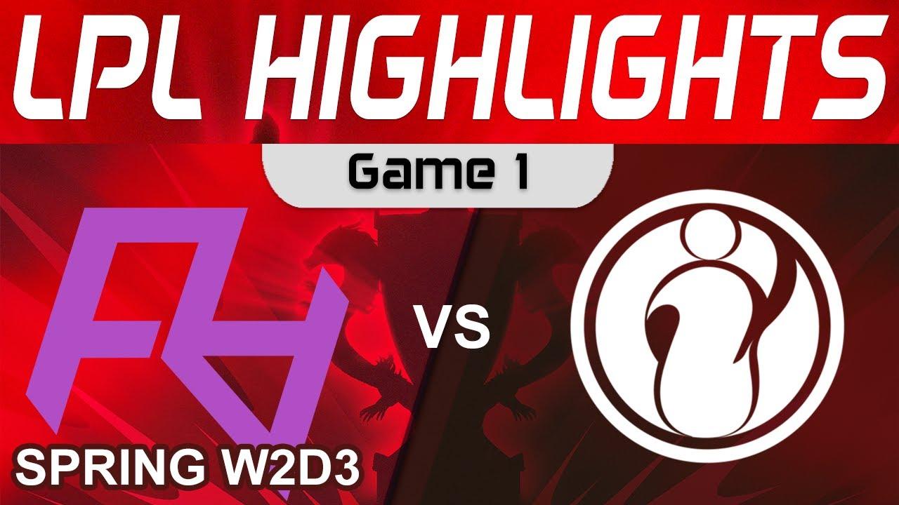 RA vs IG Highlights Game 1 LPL Spring Split 2024 Rare Atom vs Invictus Gaming by Onivia thumbnail