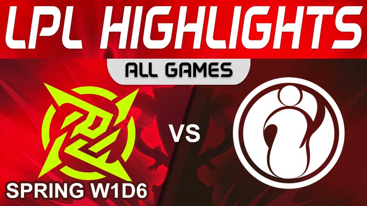 NIP vs IG Highlights ALL GAMES LPL Spring Split 2024 Ninjas in Pyjamas vs Invictus Gaming by Onivia thumbnail