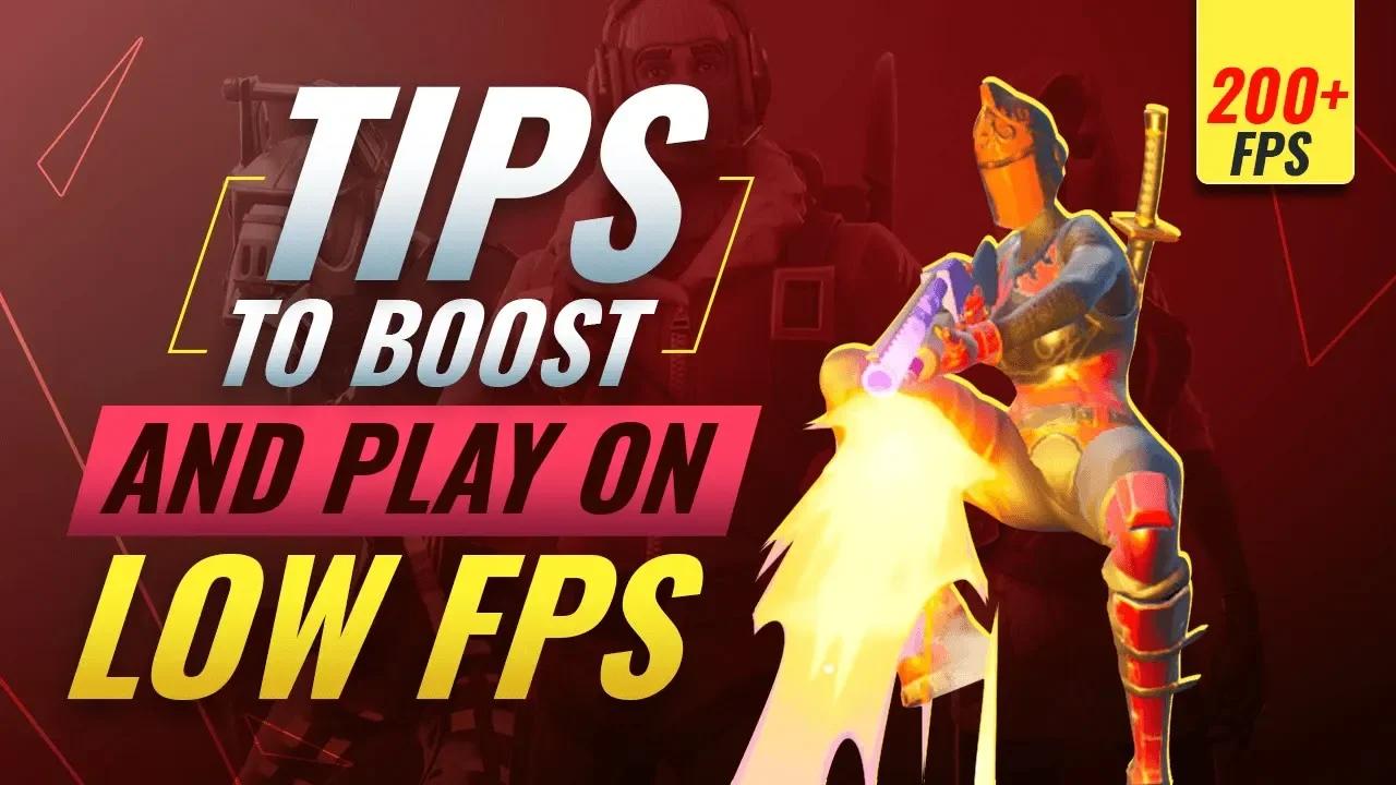 How to *PLAY* on Low FPS & Tips to BOOST FPS! - Fortnite Tips and Tricks thumbnail