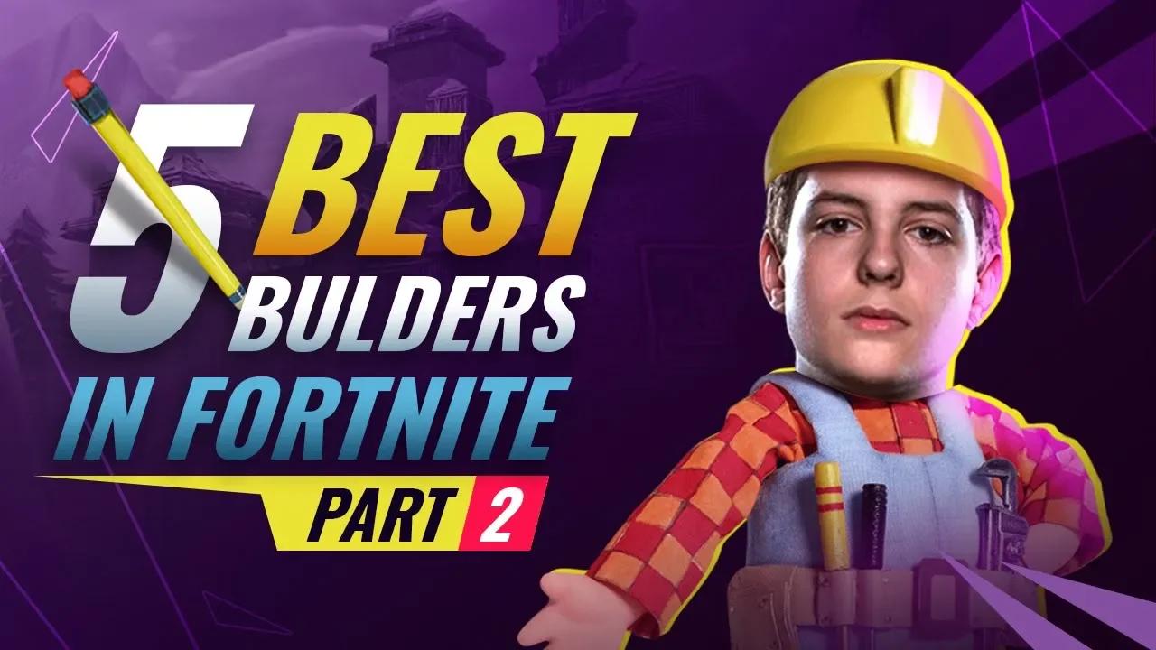 Top 5 BEST Fortnite Builders YOU NEED TO WATCH IN SEASON 10! thumbnail