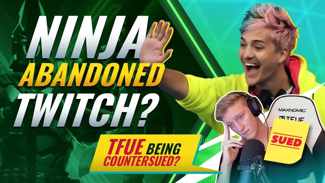 The Real *REASON* Ninja left Twitch -  Why FaZe Sued Tfue thumbnail