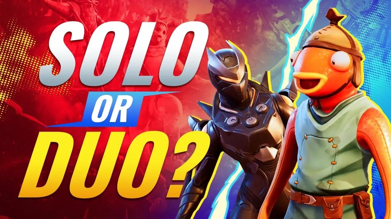 *SOLO* or *DUO* Player? Find Out! thumbnail