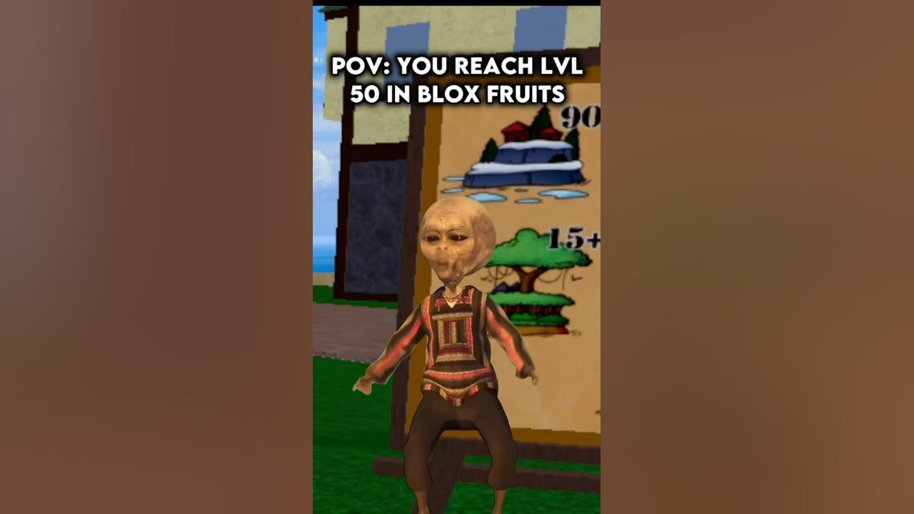 You Reached Level 50 In #bloxfruits 😂 thumbnail