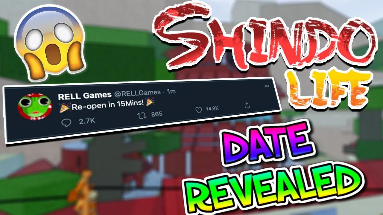 😱 SHINOBI LIFE 2 RE-OPEN DATE REVEALED + NEW GENKAI NAMES 😱 thumbnail