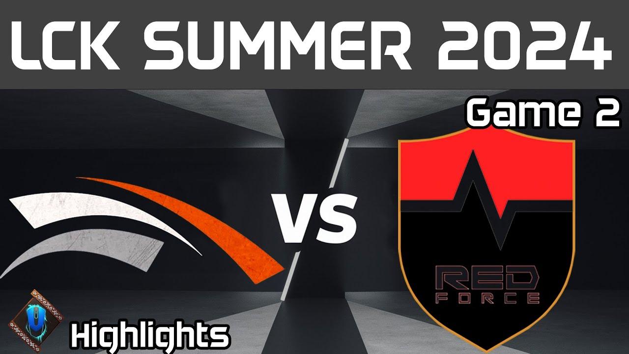 HLE vs NS Highlights Game 2 | LCK Summer 2024 | Hanwha Life vs NS RedForce by Onivia thumbnail