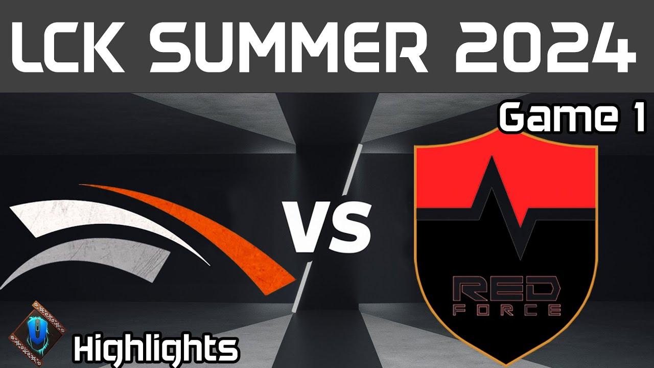 HLE vs NS Highlights Game 1 | LCK Summer 2024 | Hanwha Life vs NS RedForce by Onivia thumbnail