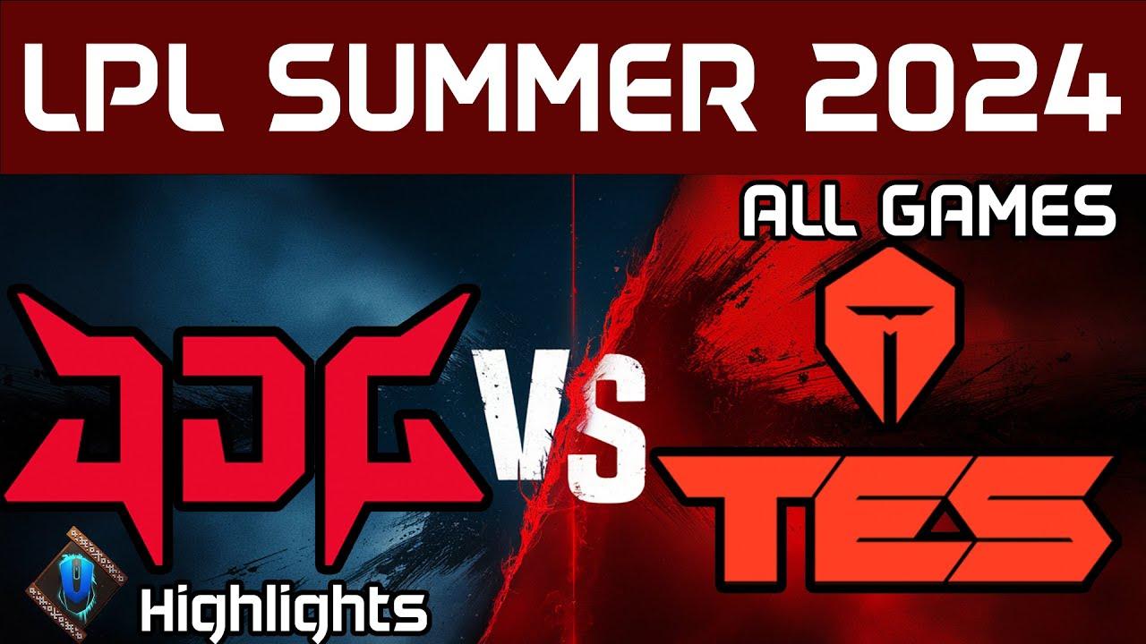 JDG vs TES Highlights ALL GAMES | LPL Summer 2024 | JD Gaming vs Top Esports by Onivia thumbnail