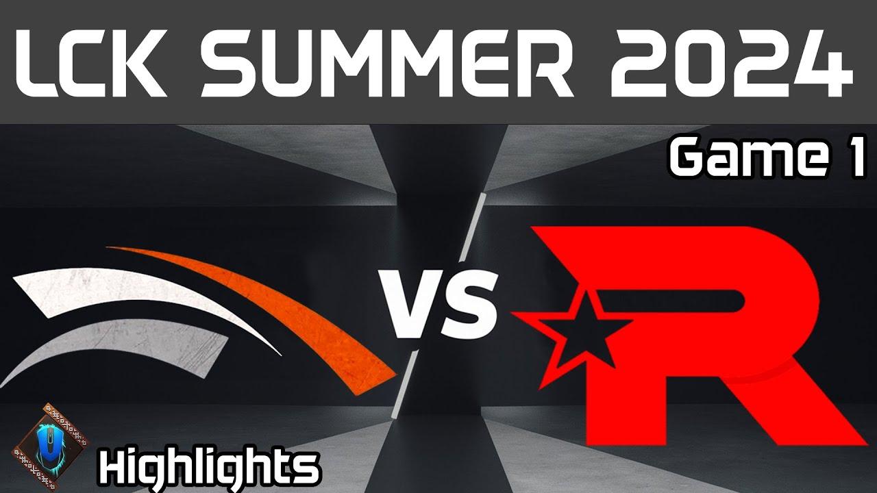 HLE vs KT Highlights Game 1 | LCK Summer 2024 | Hanwha Life vs KT Rolster by Onivia thumbnail