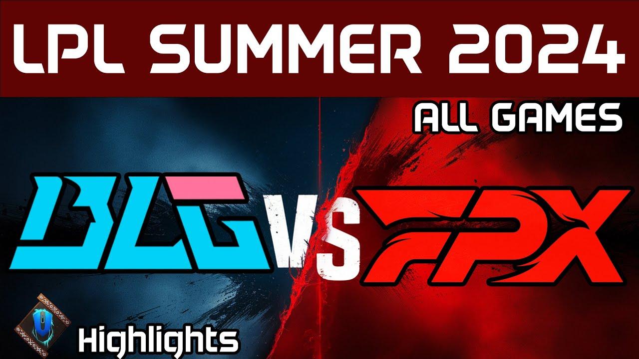 BLG vs FPX Highlights ALL GAMES | LPL Summer 2024 | Bilibili Gaming vs FunPlus Phoenix by Onivia thumbnail