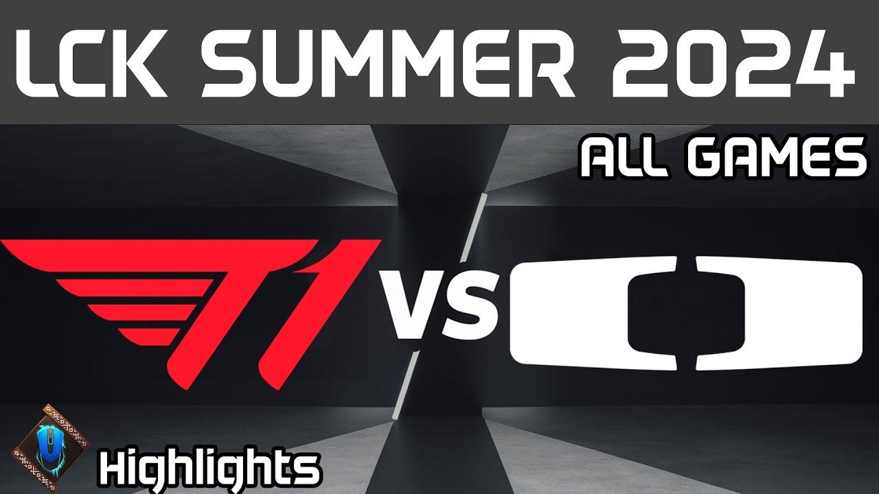 T1 vs DK Highlights ALL GAMES | LCK Summer 2024 | T1 vs Dplus KIA by Onivia thumbnail