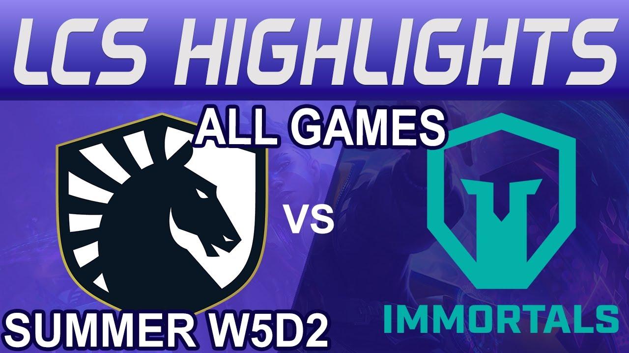 TL vs IMT Highlights ALL GAMES | LCS Summer W5D2 2024 | Team Liquid vs Immortals by Onivia thumbnail