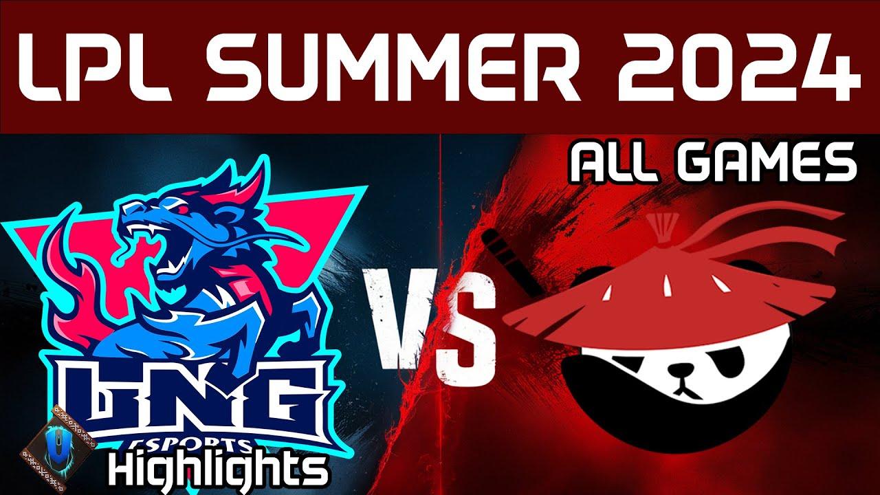 LNG vs AL Highlights ALL GAMES | LPL Summer 2024 | LNG Esports vs Anyone's Legend by Onivia thumbnail