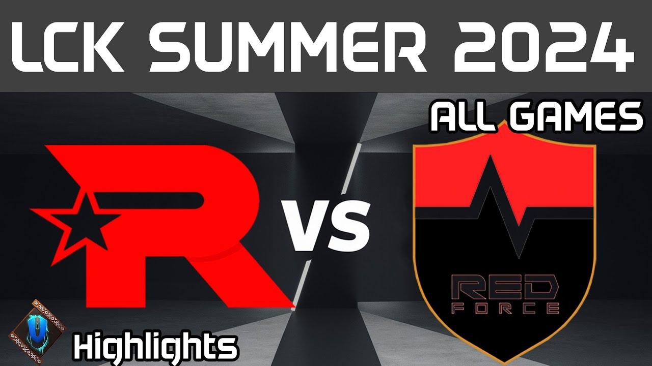 KT vs NS Highlights ALL GAMES | LCK Summer 2024 | KT Rolster vs NS RedForce by Onivia thumbnail