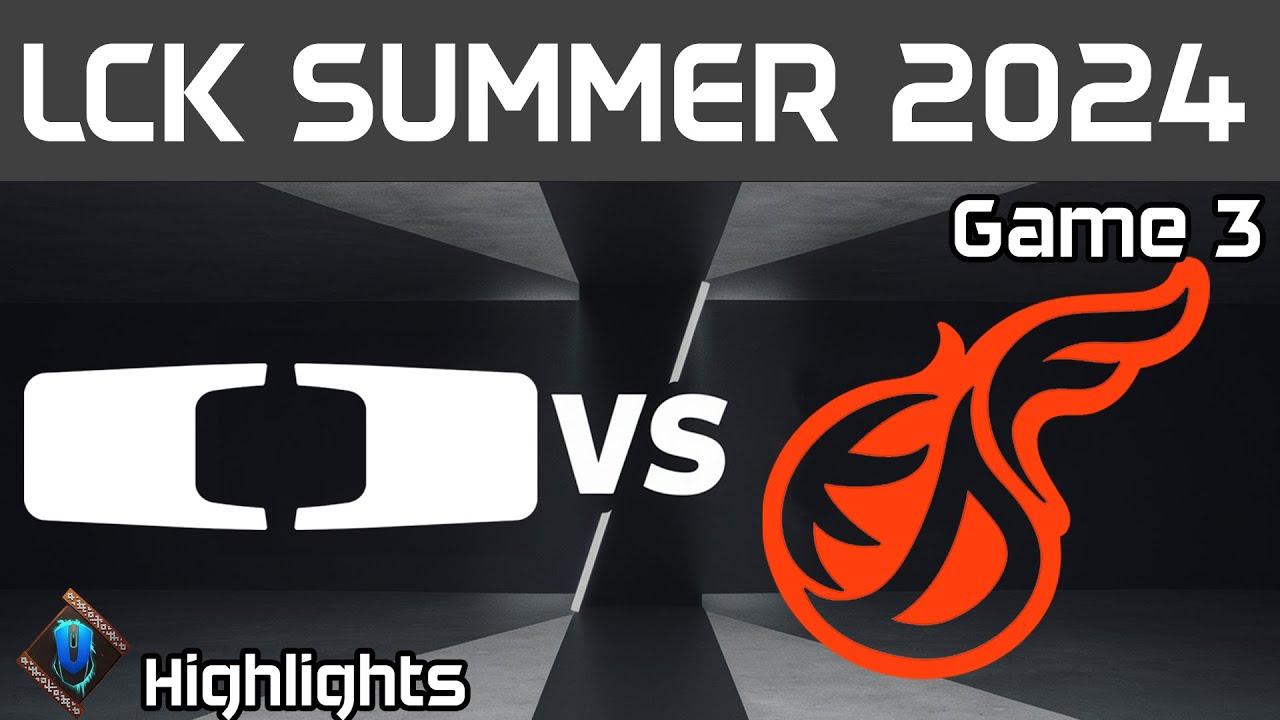 DK vs KDF Highlights Game 3 | LCK Summer 2024 | Dplus KIA vs Kwangdong Freecs by Onivia thumbnail