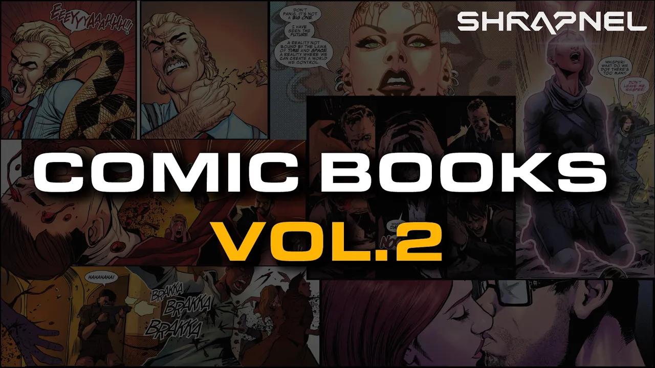 SHRAPNEL Comic Books Vol.2 | AVAILABLE NOW! thumbnail