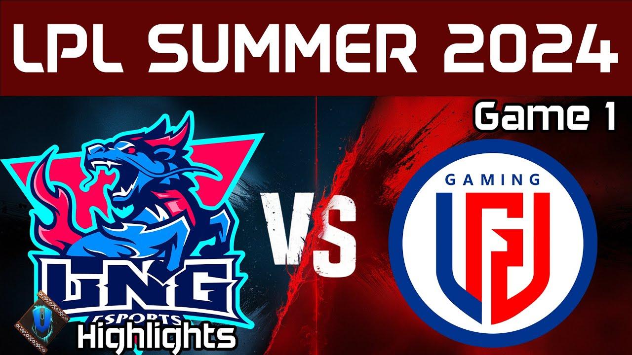 LNG vs LGD Highlights Game 1 LPL Summer 2024 LNG Esports vs LGD Gaming by Onivia thumbnail