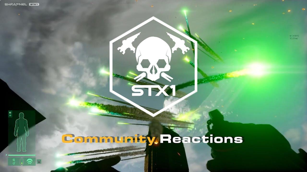 SHRAPNEL's STX1 Reactions! | Community Gameplay Event 👀 thumbnail