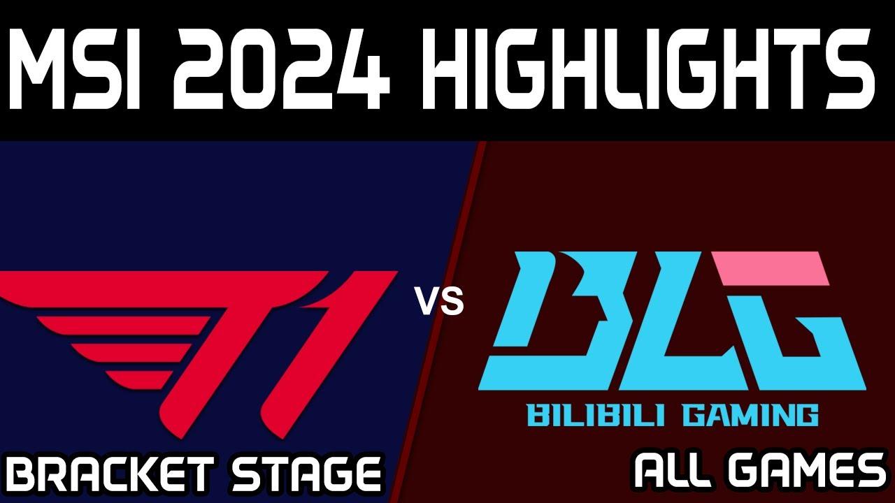 T1 vs BLG Highlights ALL GAMES MSI 2024 Play T1 vs Bilibili Gaming by Onivia thumbnail