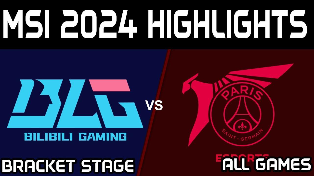 BLG vs PSG Highlights ALL GAMES MSI 2024 Play Bilibili Gaming vs PSG Talon by Onivia thumbnail