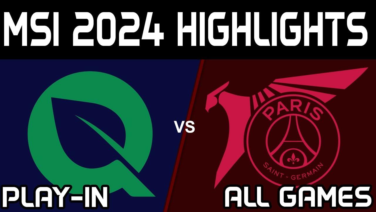 FLY vs PSG Highlights ALL GAMES MSI 2024 Play IN FlyQuest vs PSG Talon by Onivia thumbnail