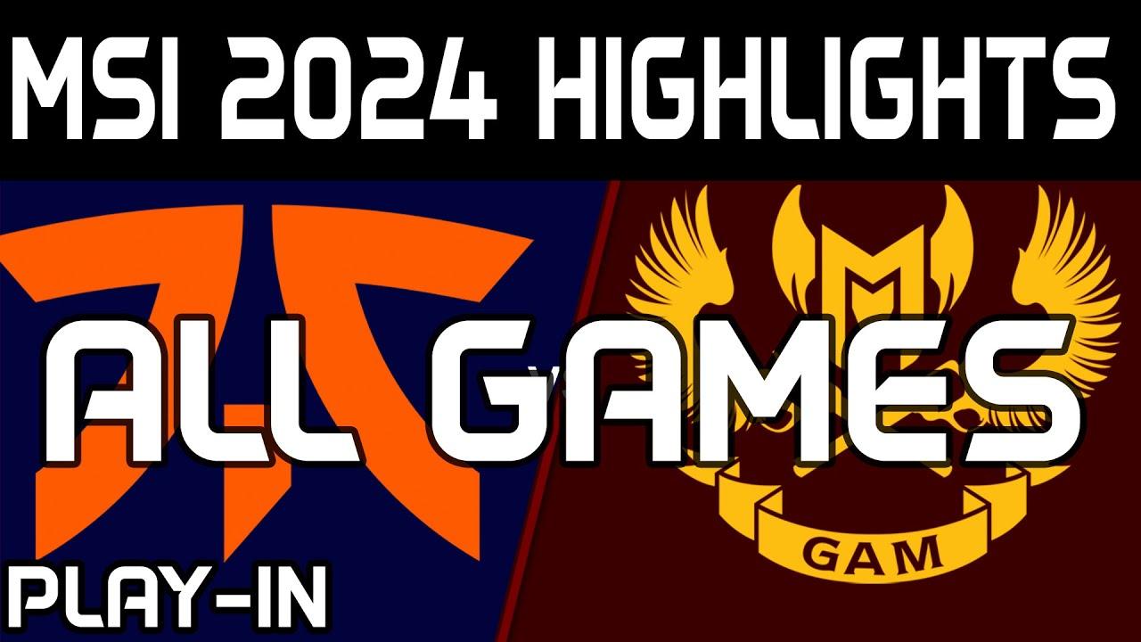 FNC vs GAM Highlights All Games MSI 2024 Play IN Fnatic vs GAM Esports by Onivia thumbnail