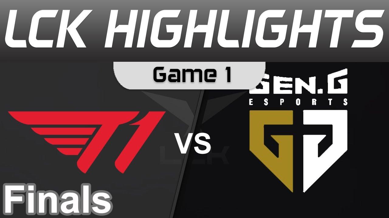 T1 vs GEN Highlights Game 1 Finals LCK Spring Playoffs 2022 T1 vs Gen G by Onivia thumbnail