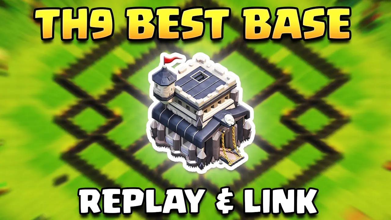 TH9 Best Farming/Hybrid Base 2024 | Unbeaten Town Hall 9 Base (Clash of Clans) thumbnail