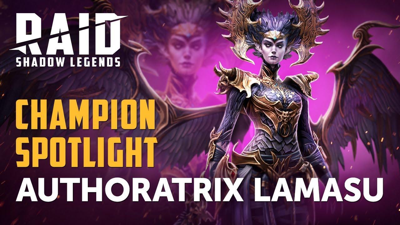 RAID: Shadow Legends | Champion Spotlight | Authoratrix Lamasu thumbnail