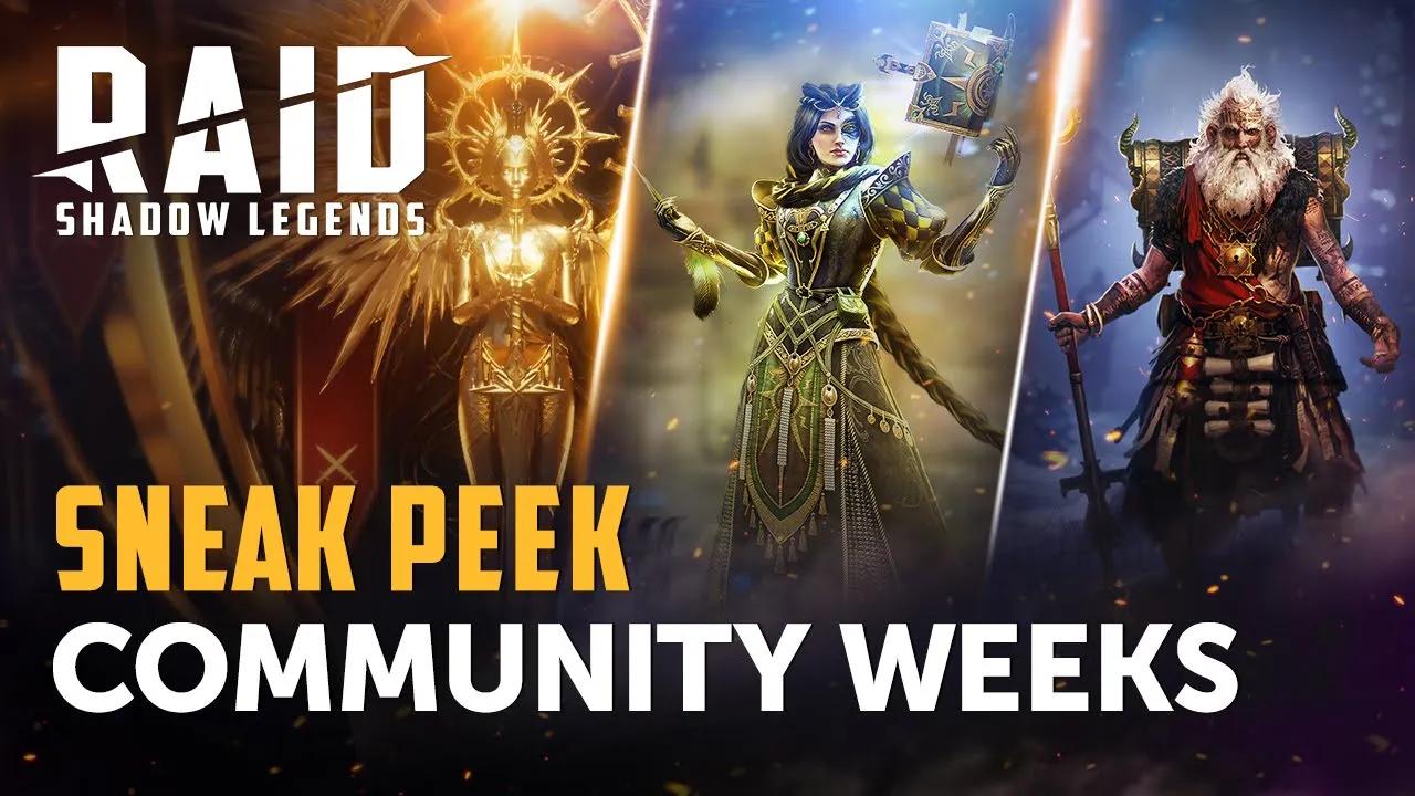 RAID: Shadow Legends | Community Weeks Sneak Peek thumbnail