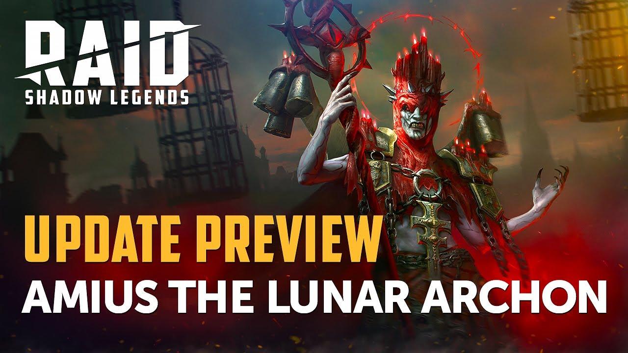 RAID: Shadow Legends | Update Preview: Cursed City - Amius the Lunar Archon thumbnail