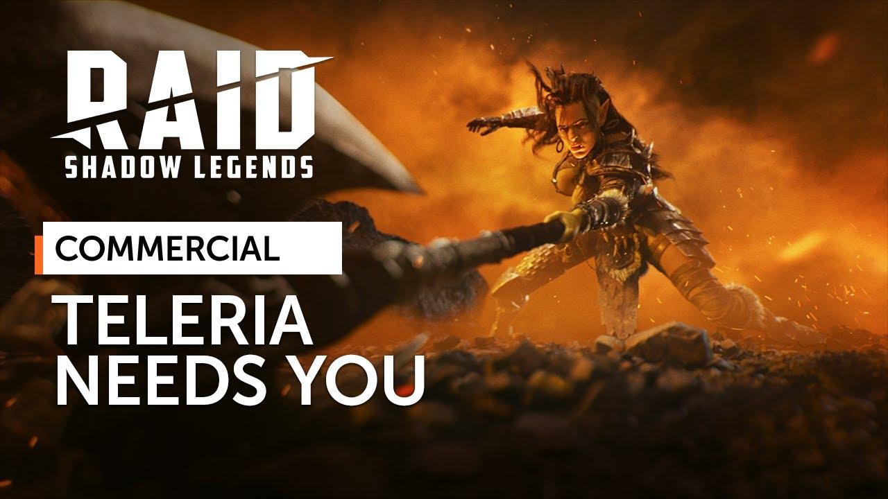 RAID: Shadow Legends | Teleria Needs You (Official Commercial) thumbnail