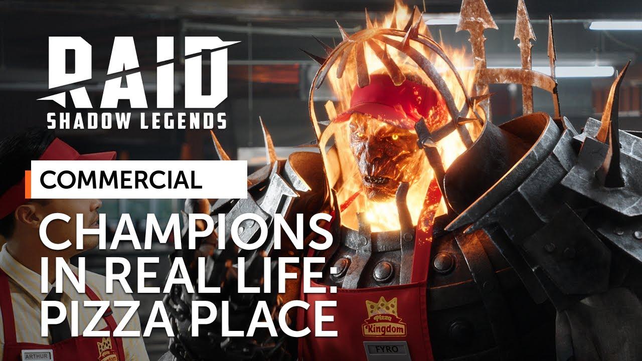 RAID: Shadow Legends | Champions IRL | Pizza Place (Official Commercial) thumbnail