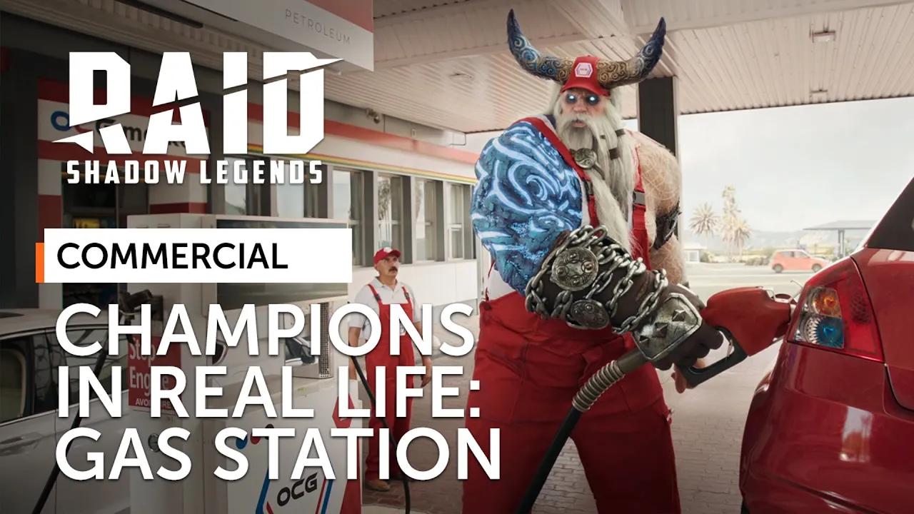 RAID: Shadow Legends | Champions IRL | Gas Station (Official Commercial) thumbnail