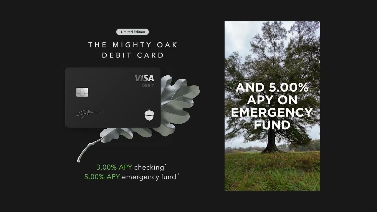 Dwayne Johnson partners with Acorns to launch The Mighty Oak Visa™ debit card thumbnail