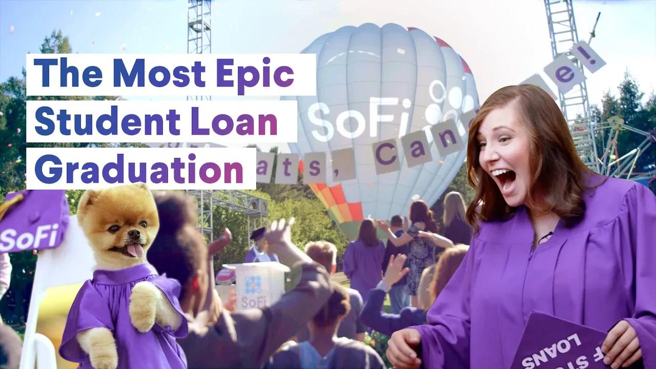 The Most Epic Student Loan Graduation! | SoFi thumbnail