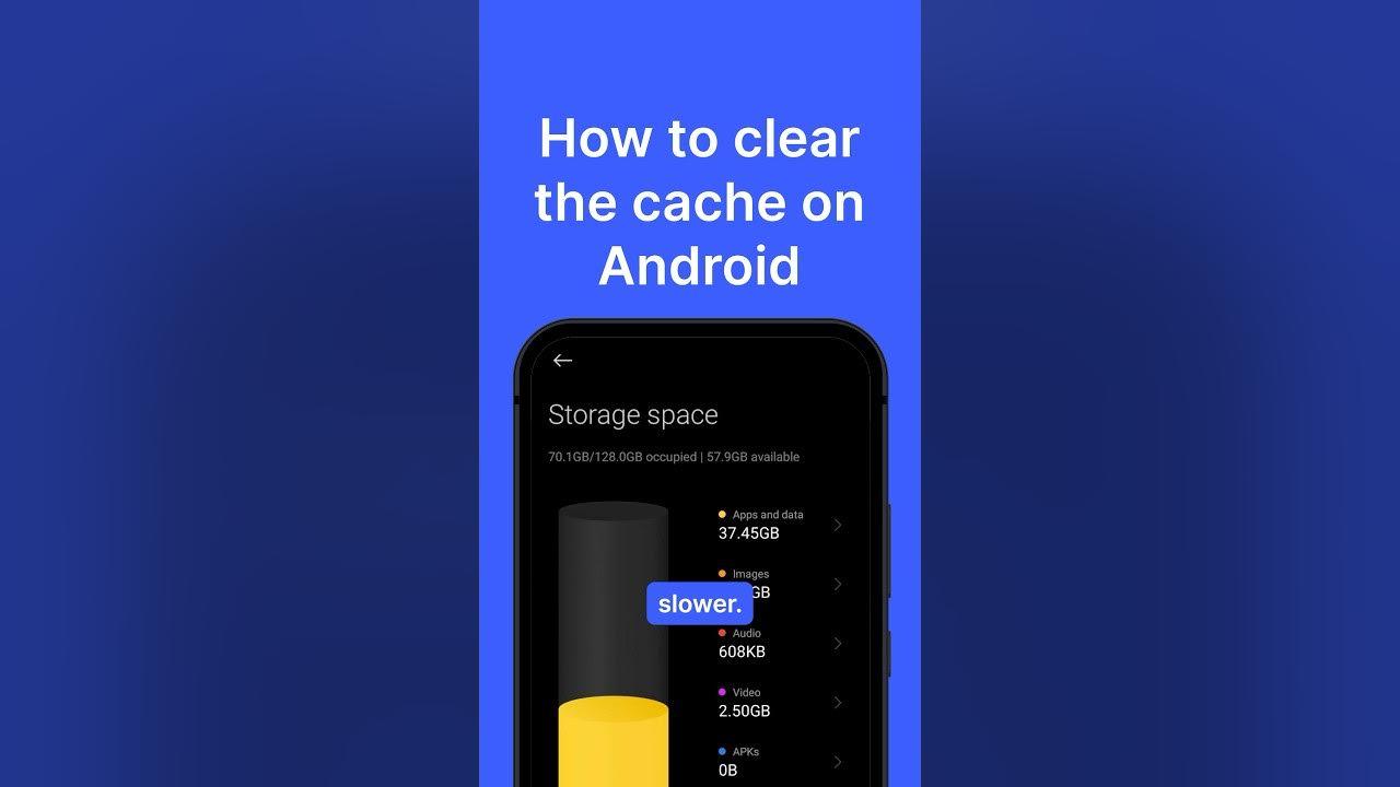 How to clear the cache on Android #shorts #android #clearcache thumbnail