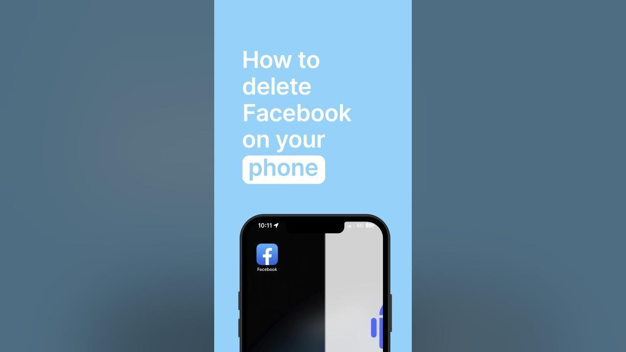 How to delete your Facebook account for good #facebook #shorts thumbnail