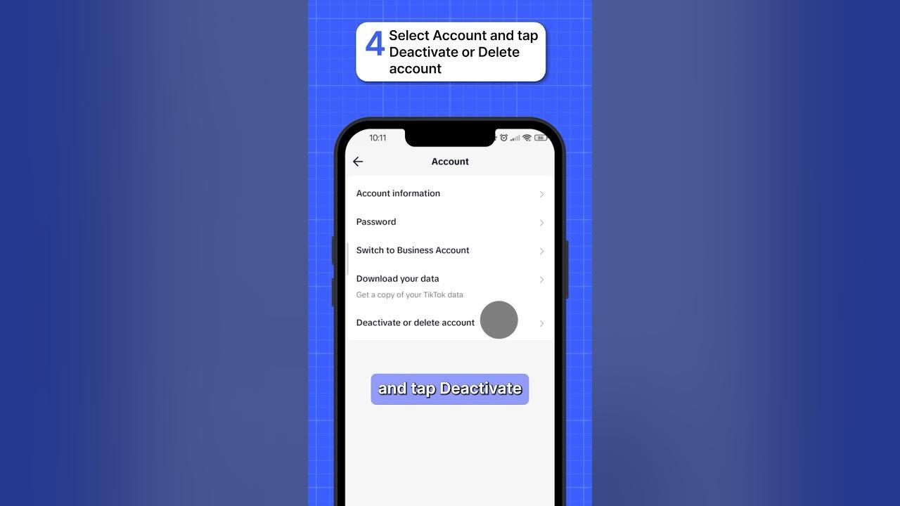 How to delete your TikTok account: a quick tutorial #shorts #tiktok thumbnail