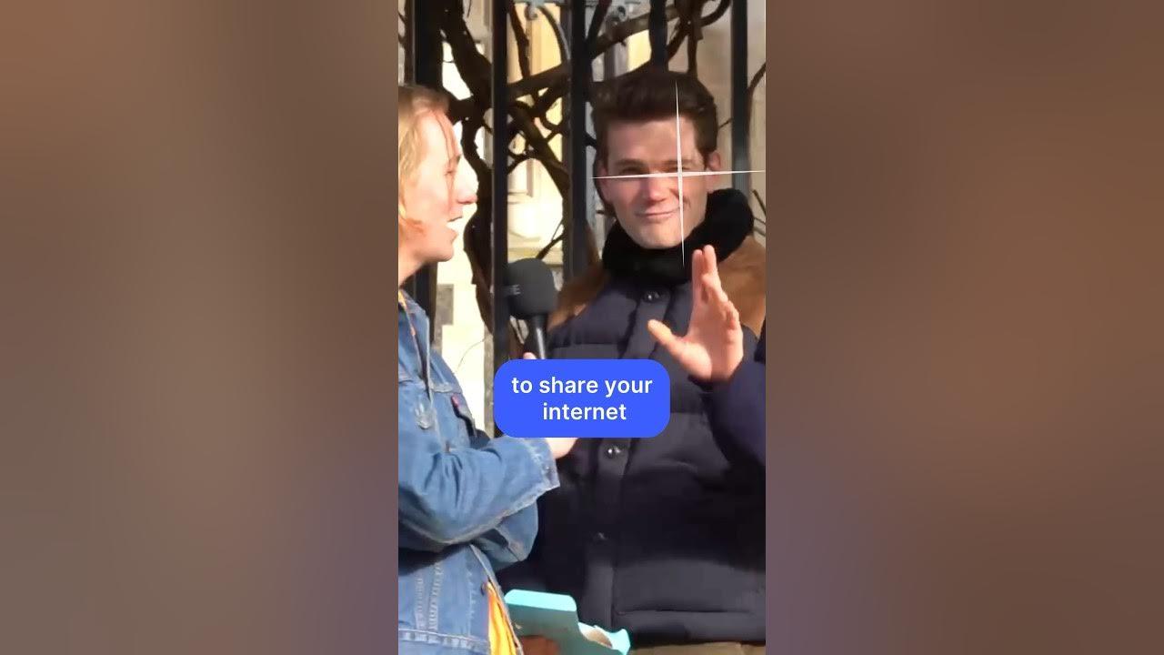 Street interview: No internet browsing history – no problem. #shorts #streetinterview thumbnail