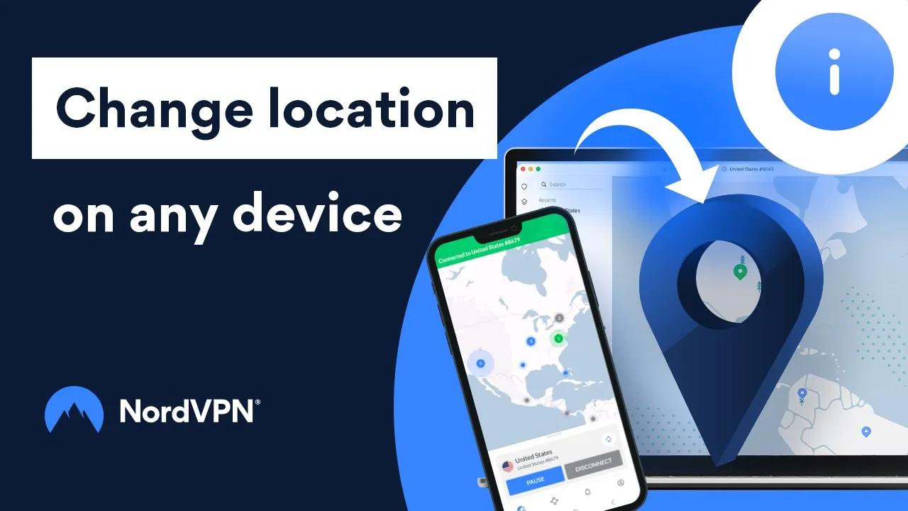 How to change your virtual location to ANYWHERE in the world | NordVPN thumbnail