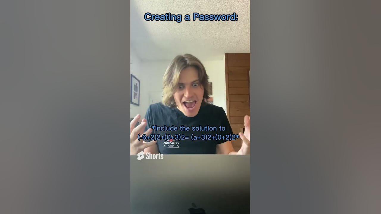 Just use a password manager, man 😭 #shorts thumbnail