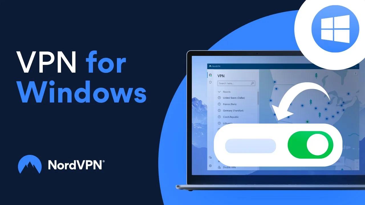 How to setup a VPN for Windows 10 and 11 | NordVPN Tutorial thumbnail