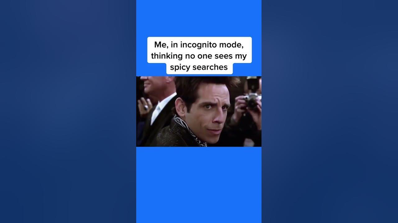 Incognito mode is not as private as you think #shorts #zoolandermeme thumbnail