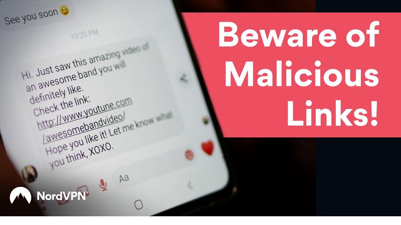 Things You Shouldn’t Do Online: Malicious Links | NordVPN thumbnail