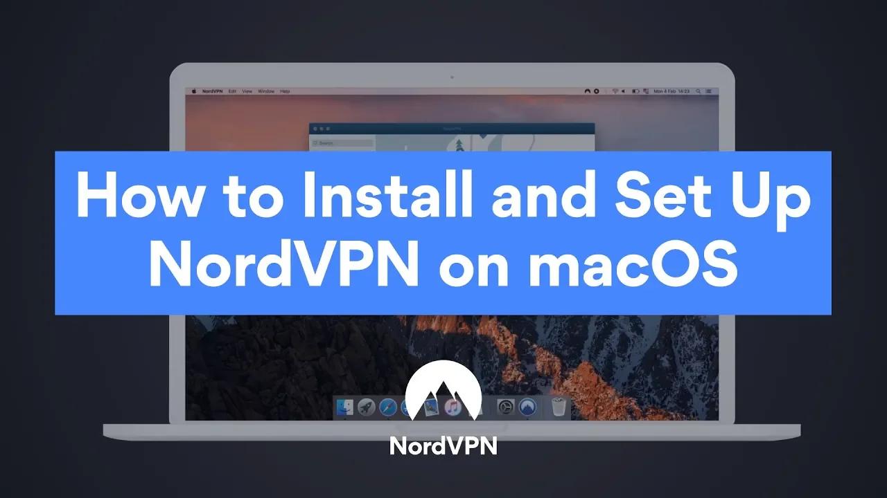 Setting up NordVPN OpenVPN application on macOS thumbnail